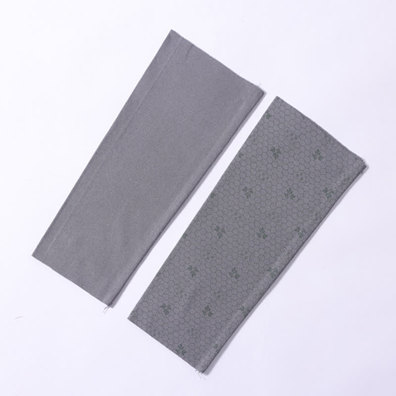 Manchons de mollet thermochromiques en modal - Gris foncé - XL - image 12