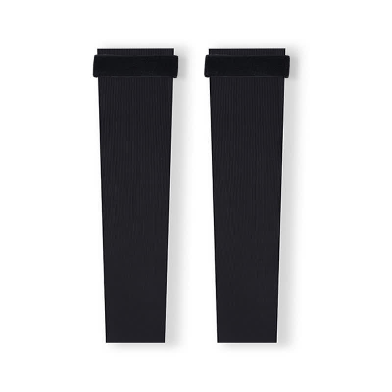 Manchons de jambe légers sans couture avec sangle - Noir - XL - image 11