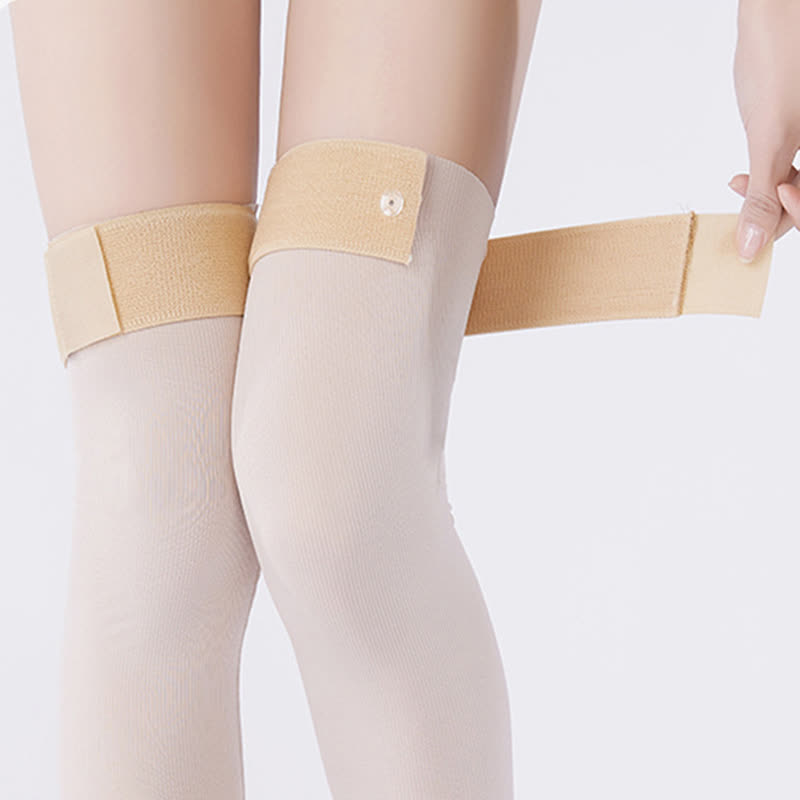 Manchons de jambe légers sans couture avec sangle