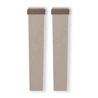 Manchons de jambe légers sans coutures avec sangle - Chameau - XL - image 5