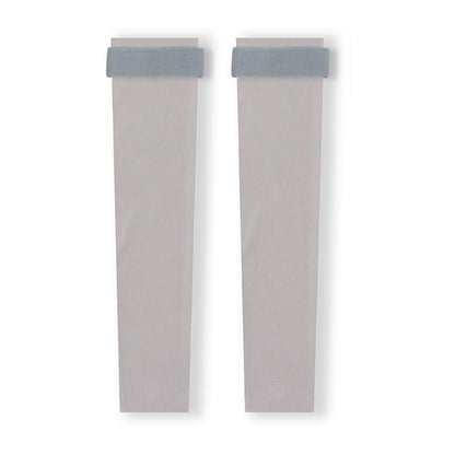 Manchons de jambe légers sans coutures avec sangle - Gris - XL - image 6