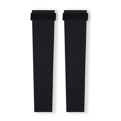 Manchons de jambe légers sans coutures avec sangle - Noir - XL - image 7