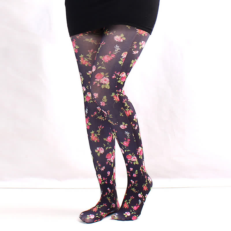 Collants à imprimé diamants vintage Love - F - Une taille - image 5