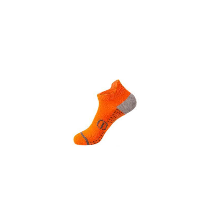 Chaussettes de compression de sport en coton à imprimé graphique (6 paires) - Orange - EU39-44 (US6-10) - image 5
