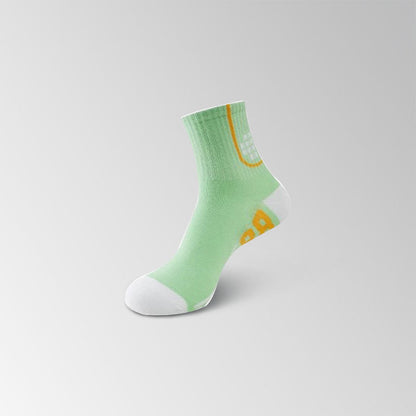 Chaussettes de compression à imprimé graphique numérique (8 paires) - Vert clair - EU35-40 (US3-7) - image 14