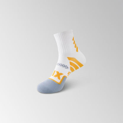 Chaussettes de compression à imprimé graphique numérique (8 paires) - Blanc et jaune - EU35-40 (US3-7) - image 11