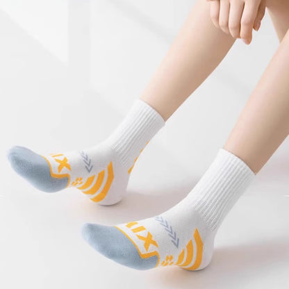 Chaussettes de compression à imprimé graphique numérique (8 paires)