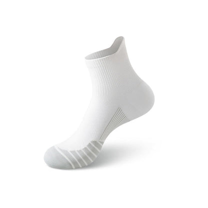 Chaussettes de compression fines à séchage rapide pour la course à pied (5 paires) - Blanc - EU39-44 (US6-10) - image 10