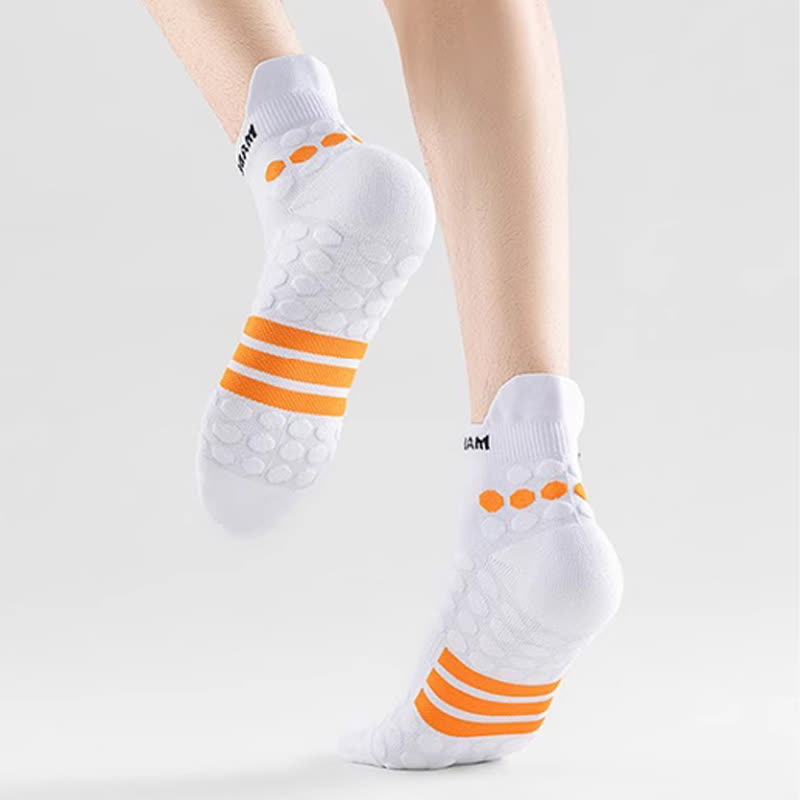 Chaussettes de compression antidérapantes en coton pour le sport (4 paires) - image 4