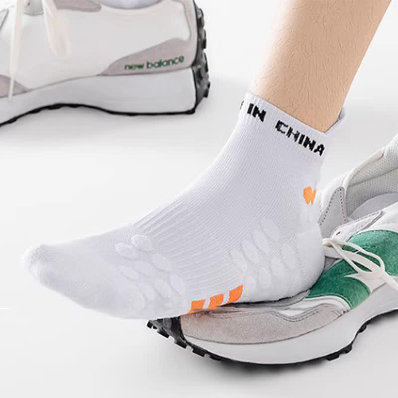 Chaussettes de compression antidérapantes en coton pour le sport (4 paires)