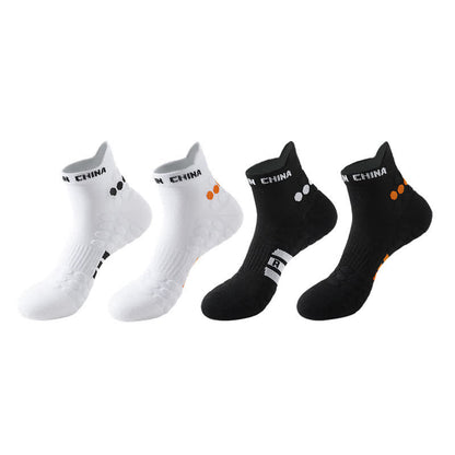 Chaussettes de compression antidérapantes en coton pour le sport (4 paires)