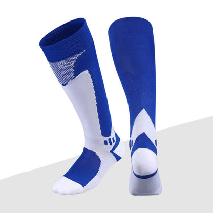 Chaussettes de compression montantes pour le football (6 paires) - Bleu - EU38-45 (US5-11) - image 5