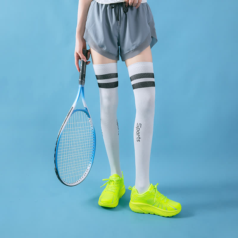 Chaussettes de compression hautes pour le fitness (2 paires)