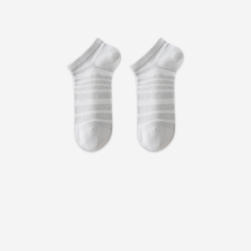 Chaussettes respirantes en maille modale (6 paires) - Gris - EU35-40 (US3-7) - image 13
