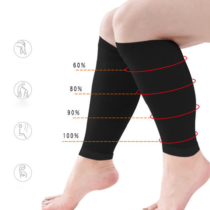 Chaussettes de compression médicales pour mollets grande taille (30-40 mmHg) - image 1
