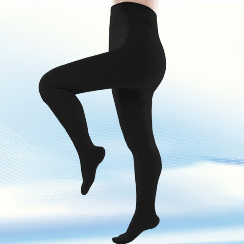 Collants de compression médicaux fermés grande taille (30-40 mmHg) - Noir - 5XL - image 0