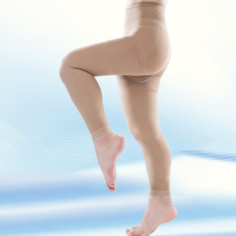 Collants de compression médicaux grande taille (30-40 mmHg) - Nu - 5XL - image 4