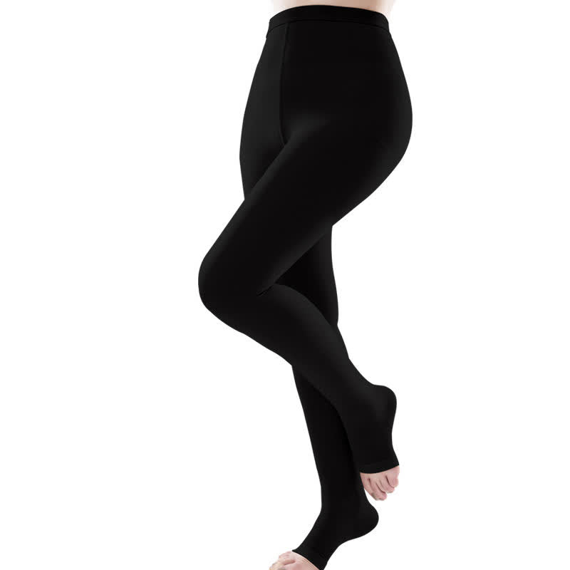 Collants de compression médicaux à bout ouvert grande taille (30-40 mmHg) - image 4