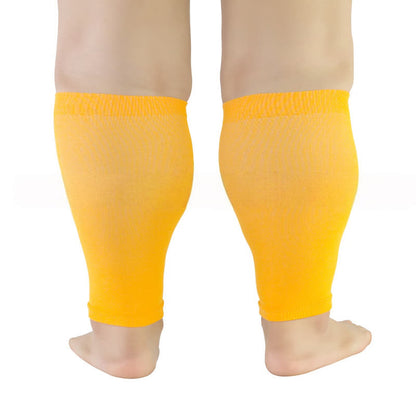 Manchons de compression extensibles pour mollets grande taille - Jaune - 5XL - image 1