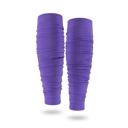 Manchons de compression froncés pour mollets d'extérieur - Violet - Taille unique - image 17