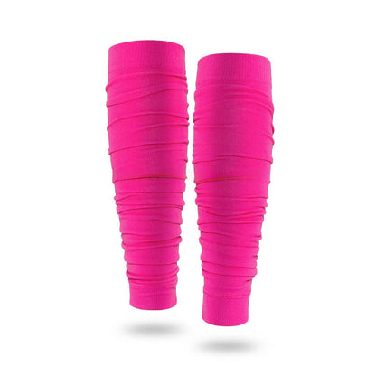 Manchons de compression froncés pour mollets d'extérieur - Fuchsia - Taille unique - image 15