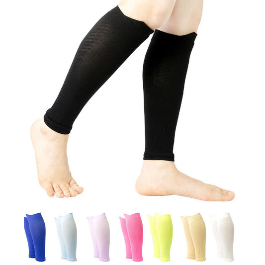 Manchons de compression respirants tricotés pour mollets