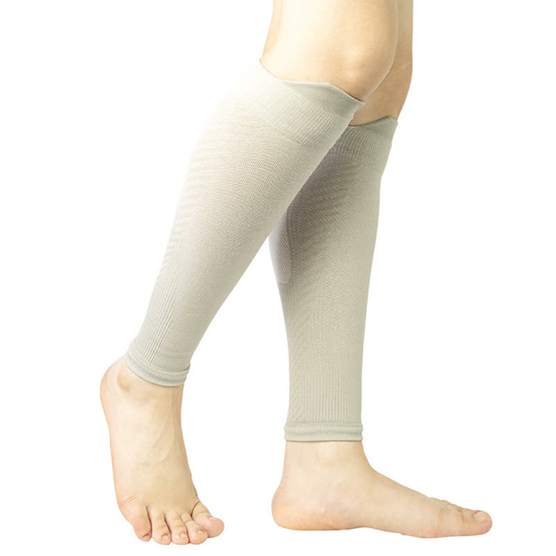 Manchons de compression respirants tricotés pour mollets - image 17