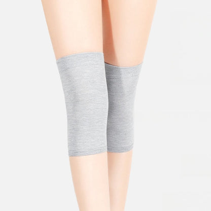 Genouillères ultra-fines à haute élasticité (3 paires) - Gris - L - image 5