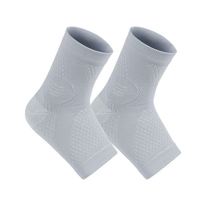 Chevillères de compression sportives ultra-fines et hautement élastiques - Gris - XL - image 6