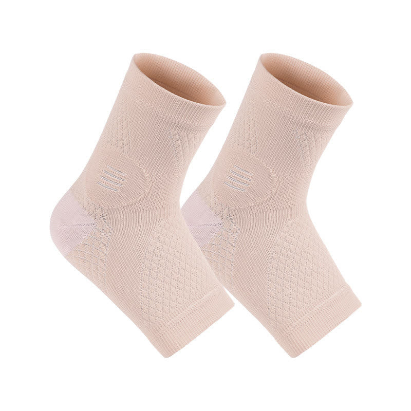 Chevillères de compression sportives ultra-fines et hautement élastiques - Nu - XL - image 13