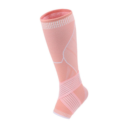 Manchons de compression antidérapants pour mollets et chevilles - Rose - XL - image 8