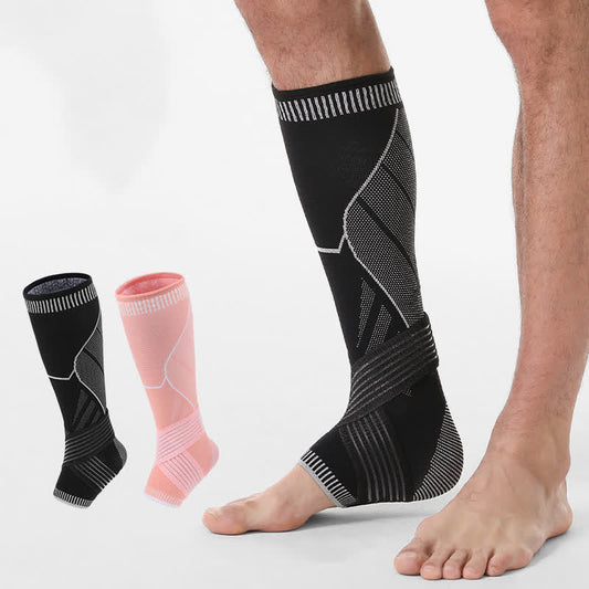 Manchons de compression antidérapants pour mollets et chevilles