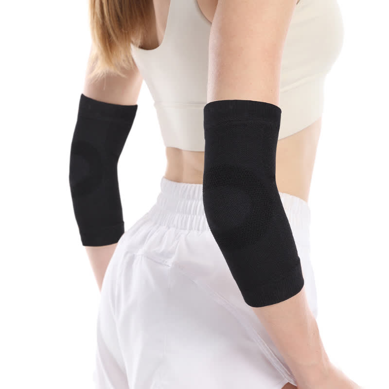 Manchons de coude respirants et hautement élastiques pour le sport - image 1
