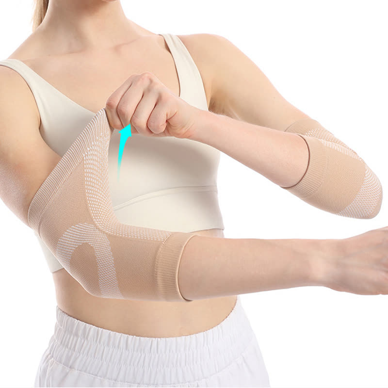 Manchons de coude respirants et hautement élastiques pour le sport