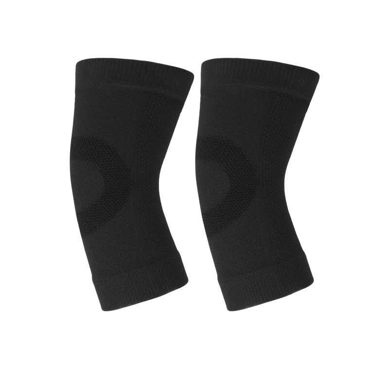 Manchons de coude respirants et hautement élastiques pour le sport - Noir - L - image 2