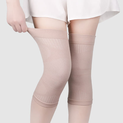 Genouillères de sport tricotées, respirantes et hautement élastiques - Nu - XL - image 7