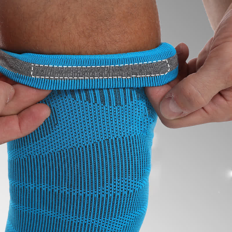 Genouillères de sport tricotées, respirantes et hautement élastiques - image 5