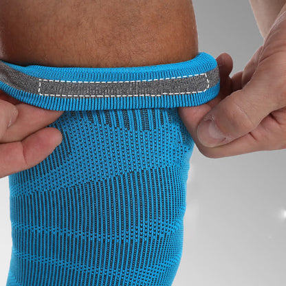 Genouillères de sport tricotées, respirantes et hautement élastiques - image 5