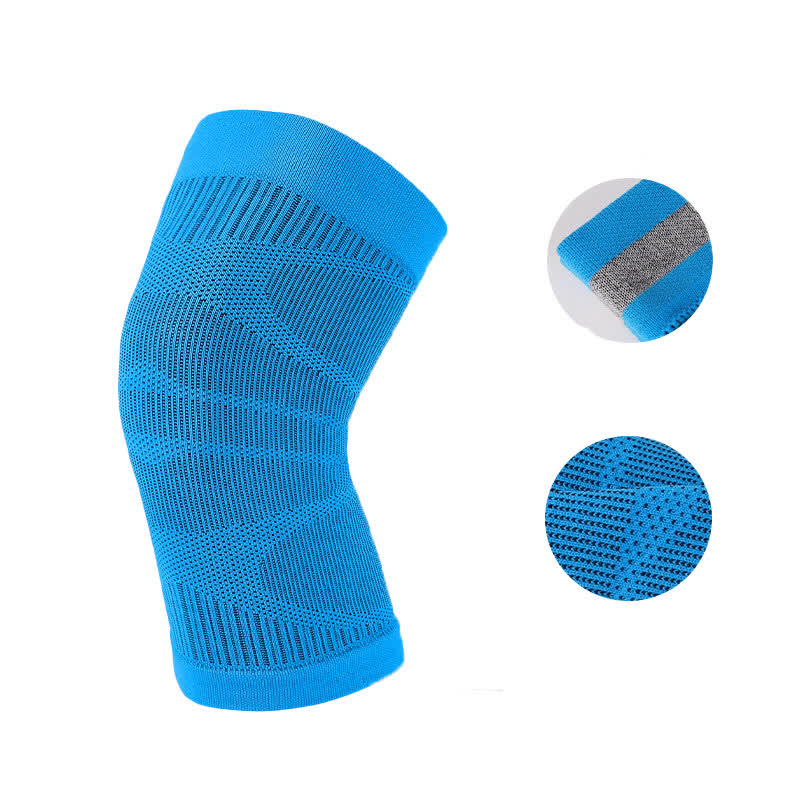 Genouillères de sport tricotées, respirantes et hautement élastiques - image 6