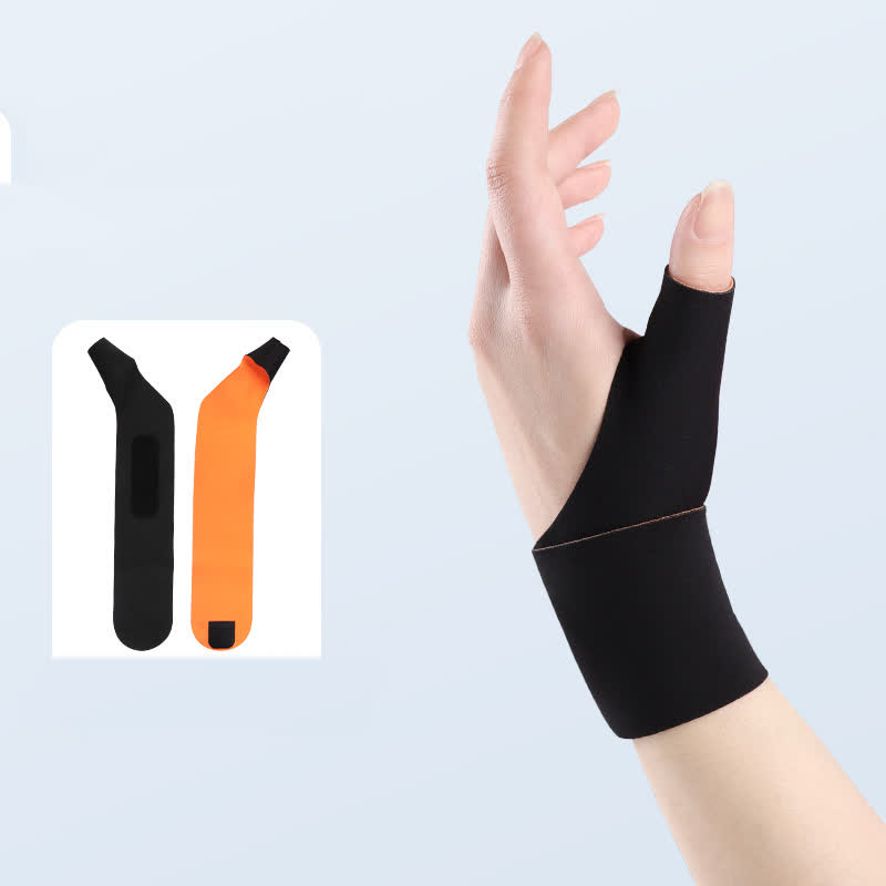 Manchon de compression ultra-fin pour le pouce et le poignet - Noir - Taille unique - image 12