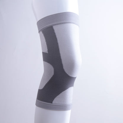 Genouillères de sport élastiques à blocs de couleurs