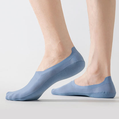 Chaussettes invisibles respirantes en maille modale (6 paires)