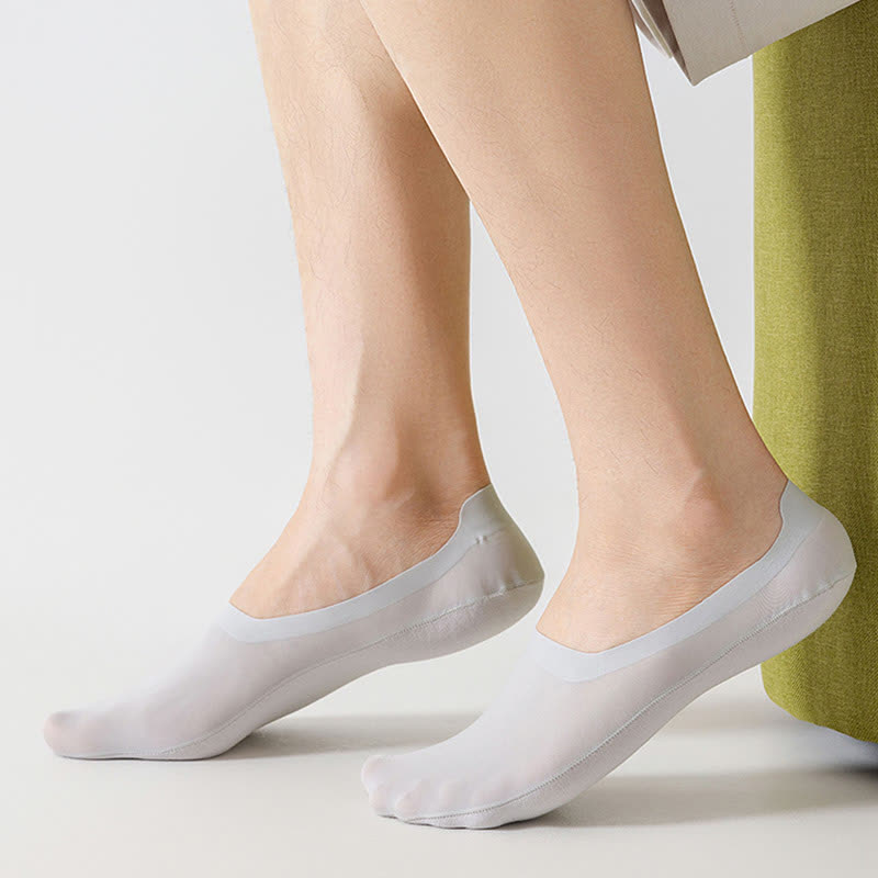Chaussettes invisibles respirantes en maille modale (6 paires)