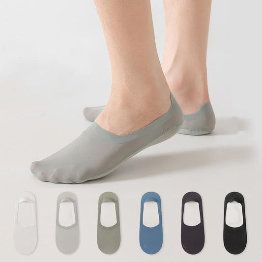 Chaussettes invisibles respirantes en maille modale (6 paires)