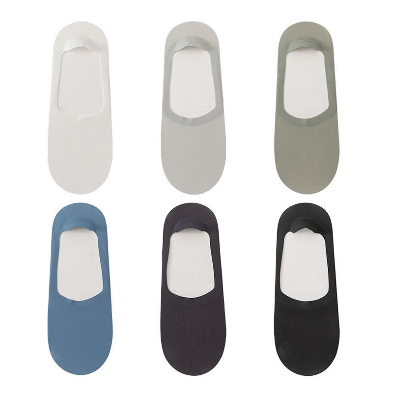 Chaussettes invisibles respirantes en maille modale (6 paires)