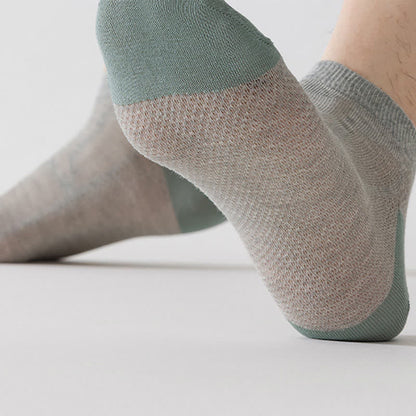 Chaussettes respirantes antidérapantes à talon en maille (6 paires)