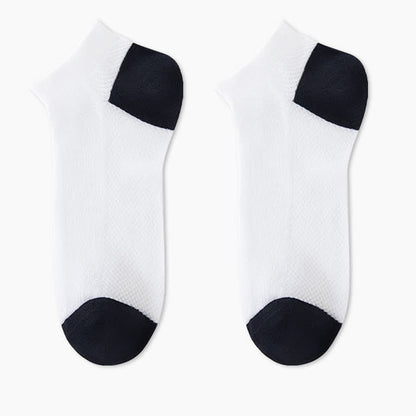 Chaussettes respirantes antidérapantes à talon en maille (6 paires)