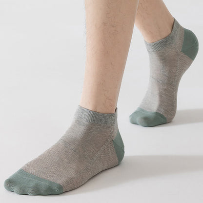 Chaussettes respirantes antidérapantes à talon en maille (6 paires)