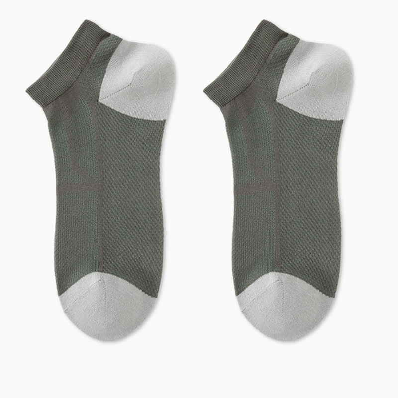 Chaussettes respirantes antidérapantes à talon en maille (6 paires)