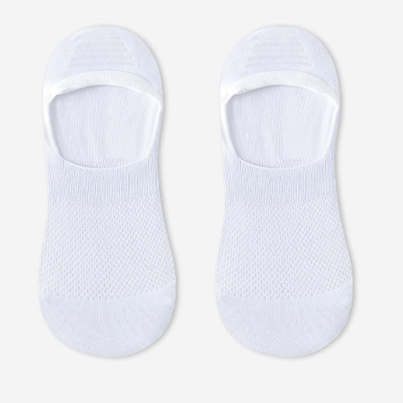 Chaussettes invisibles en coton et silicone antidérapantes (7 paires)